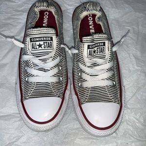 Slide on striped converse - women’s size 6